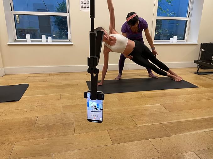 Ceiling Phone Mount for Content Creators and Influencers – Magnetic for Top-Down Video Recording for Cooking Fitness Tutorials &amp DIY| Create Viral Bird’s-Eye Content | Adjustable Height