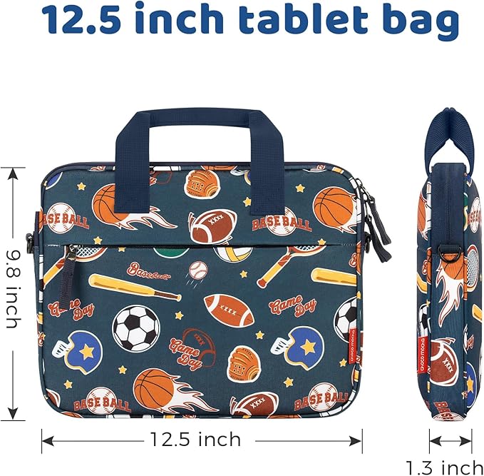 Choco Mocha Kids Tablet Sleeve Bag for Boys &amp Girls (10-12.5Inch)