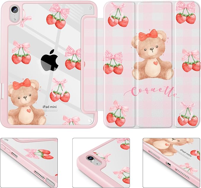 Teddy bear & Strawberries