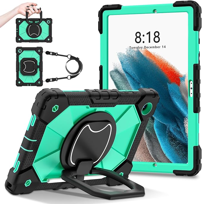 Black Mint Green