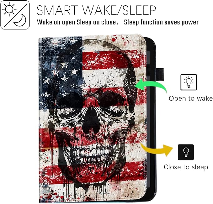 American Flag Skull