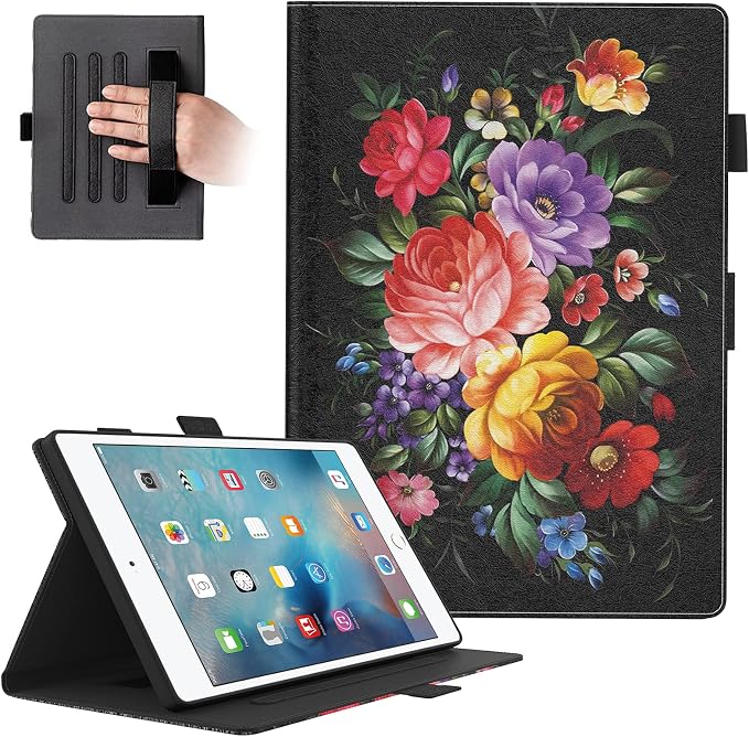 5 Flowers Black