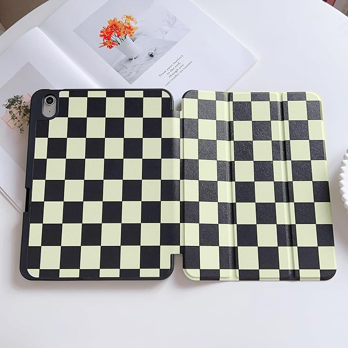 Black and green checkered
