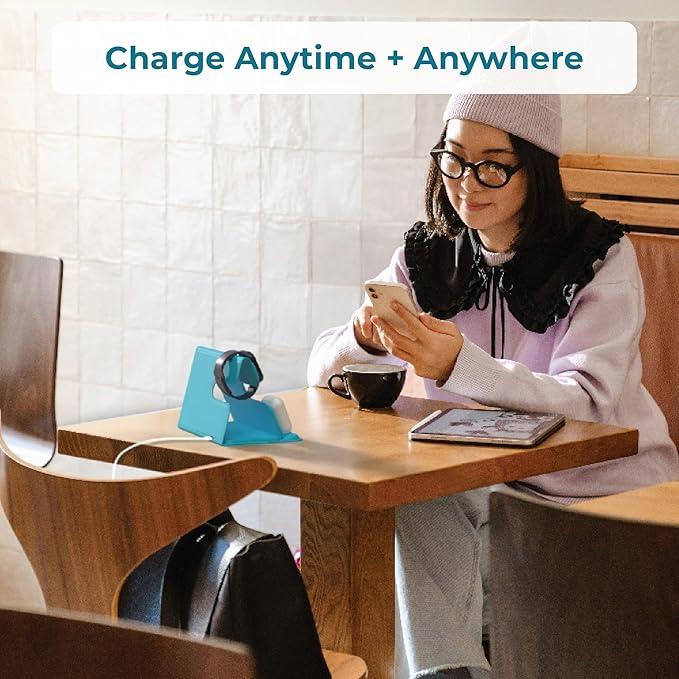 BLACK+DECKER 3 in 1 Charging Station for Apple Multiple Devices Wireless Foldable Travel Charger for Multiple Devices iPhone 17 16 15 14 13 Pro Max Plus Apple Watch Series/AirPods (Loch Ness)