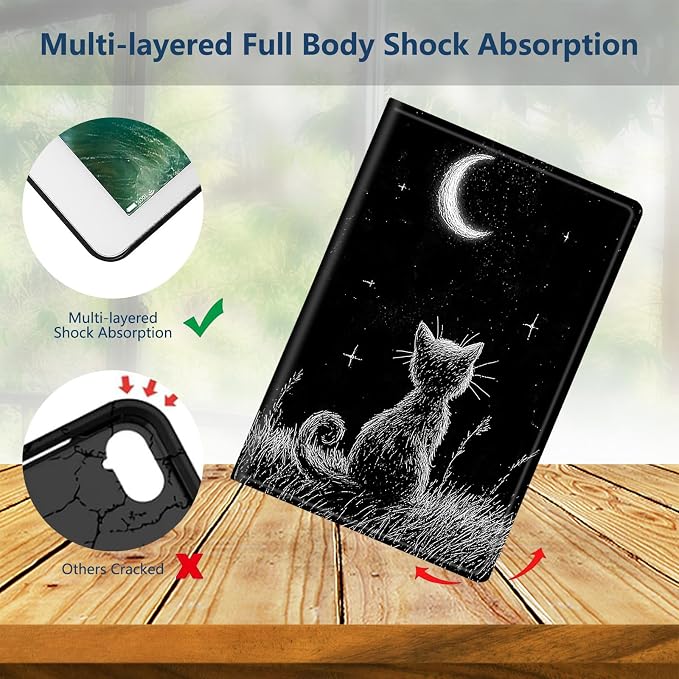 Cat Galaxy Moon
