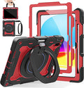 ROISKIN Case for iPad A16 11th Generation 11 Inch 2025 iPad 10th Generation Case 10.9 for Kids with Screen Protector360 Kickstand &amp HandlePen HolderShoulder StrapHeavy Duty Drop Protection