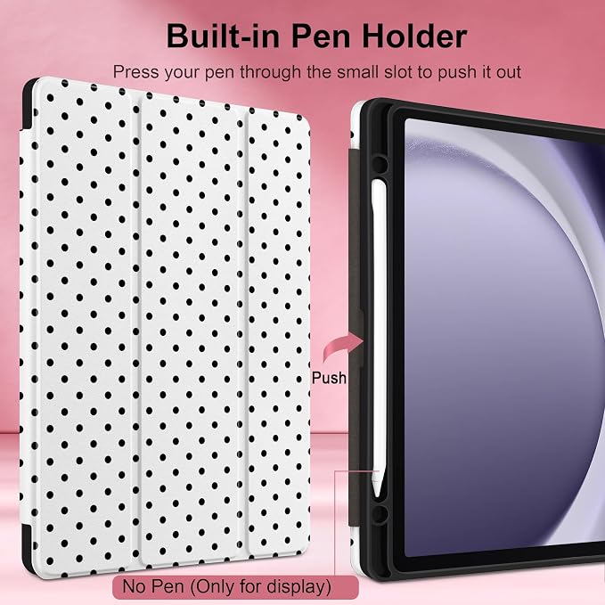 Poka Dot Black