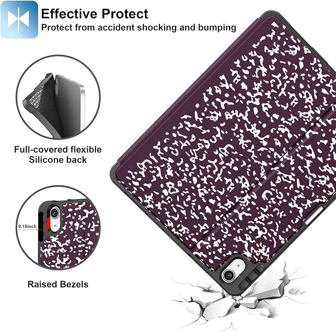 A-Composition Book Violet