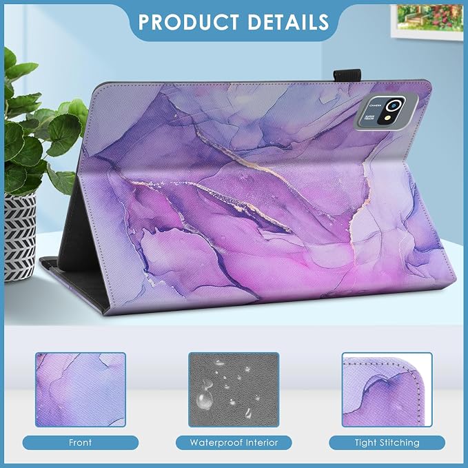Purple marble