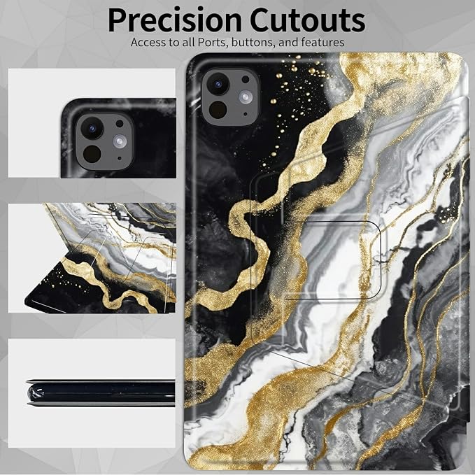 Black Gold Marble