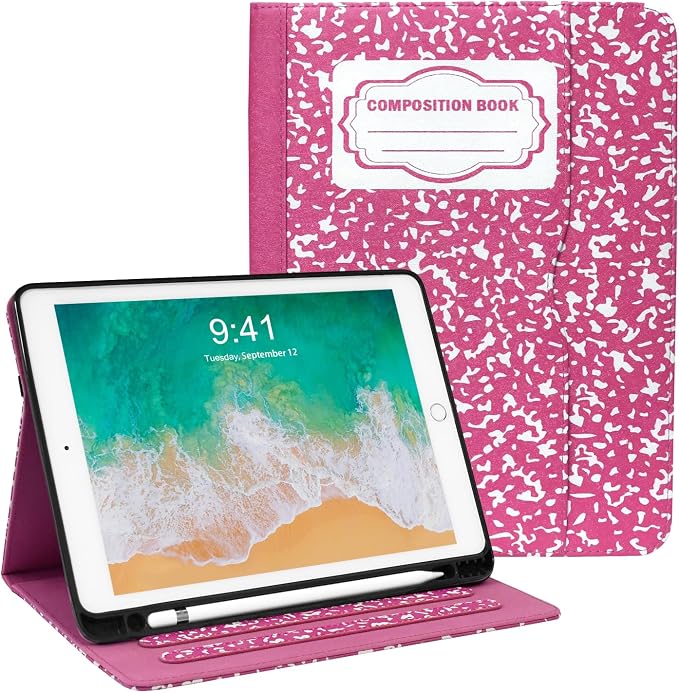 #09 Pink-Composition Book