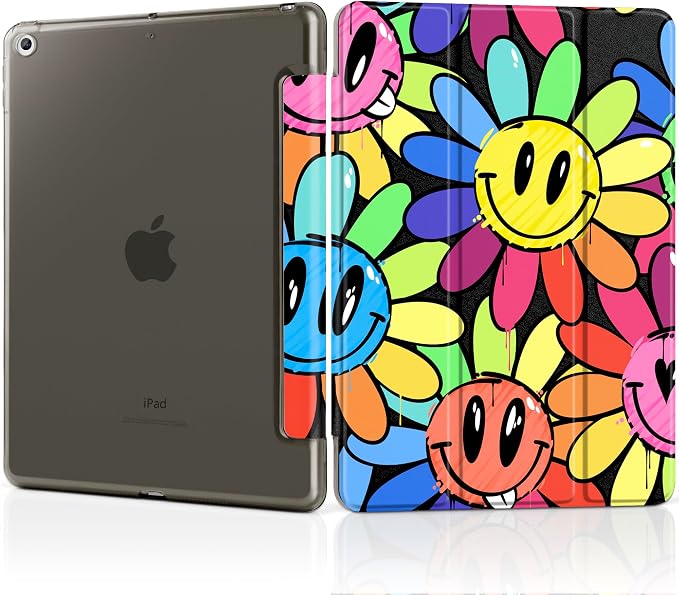 Graffiti Smiling & Flowers