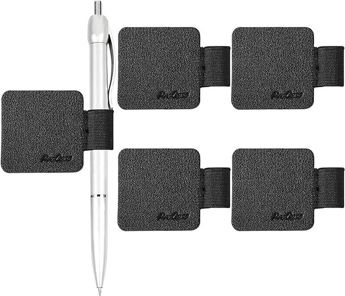 ProCase Smart Case for iPad Pro 12.9 2022/2021/2020/2018 Bundle with 5 Pack Pen Loop Holder for Notebooks Journals Planners Tablet Case
