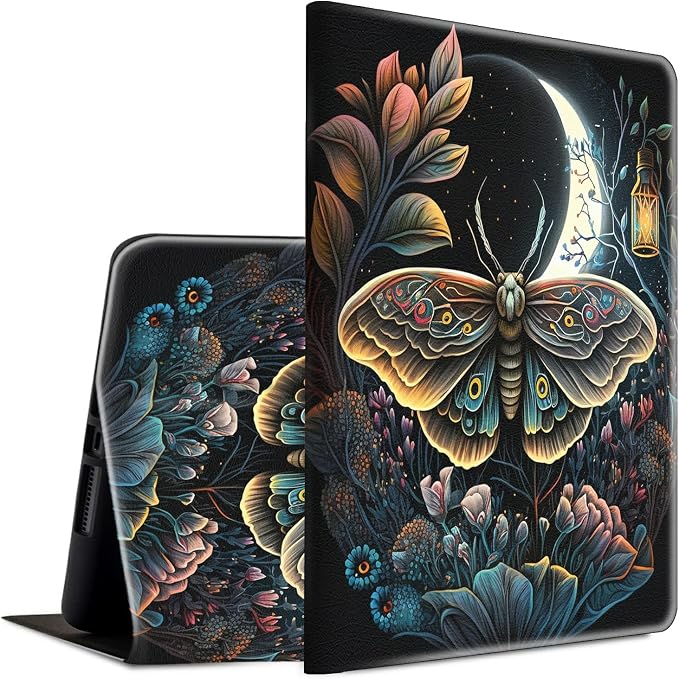 Moth Moon Flower Floral