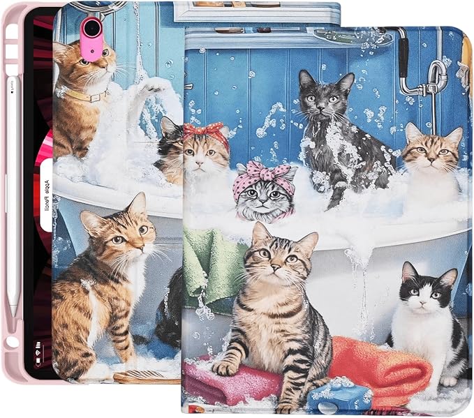Cats Bathing