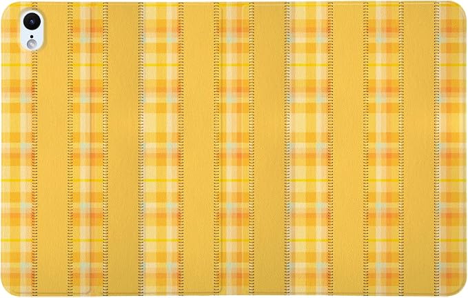 Orange Yellow Plaids Stripes