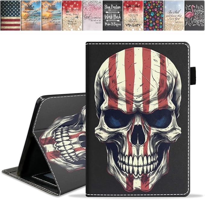 American Flag Skull