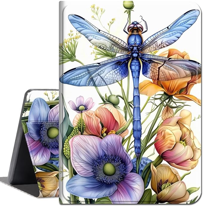 Dragonfly and Floral -1905