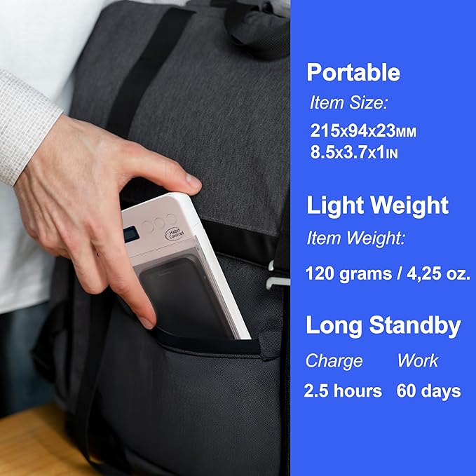 Phone Lock Box - Timed Lock Box Cell Phone Locker Safe Lockbox Bad Habit Smartphone Jail with Timer Reduce Kids Adults Screen Time Improve Productivity Family Time Container - White
