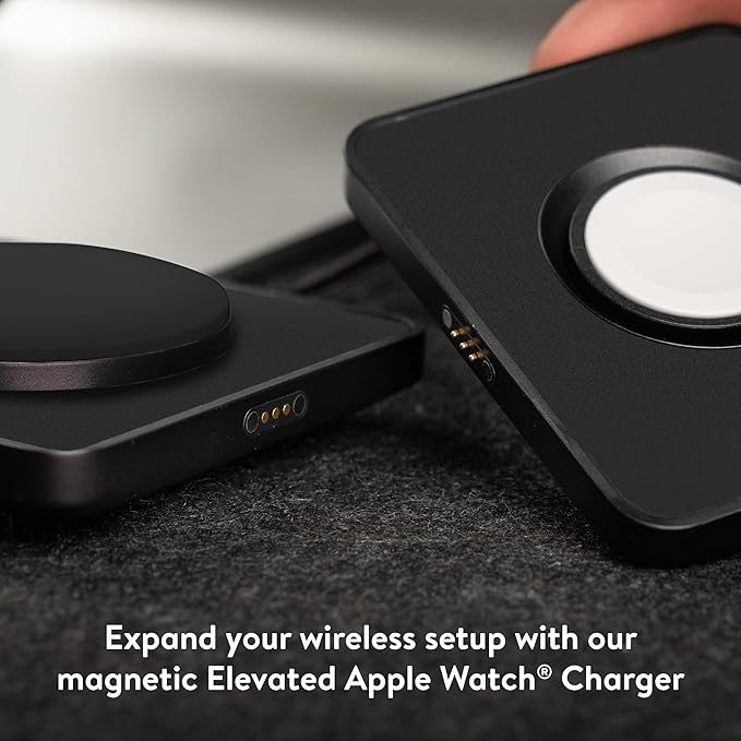 Mous- MagSafe Wireless Charger 15W Qi2 Certified Fast Charging Pad Compatible with iPhone 17/16/15/14/13/12 Pixel 10 Series and Airpods - Aramid Fibre