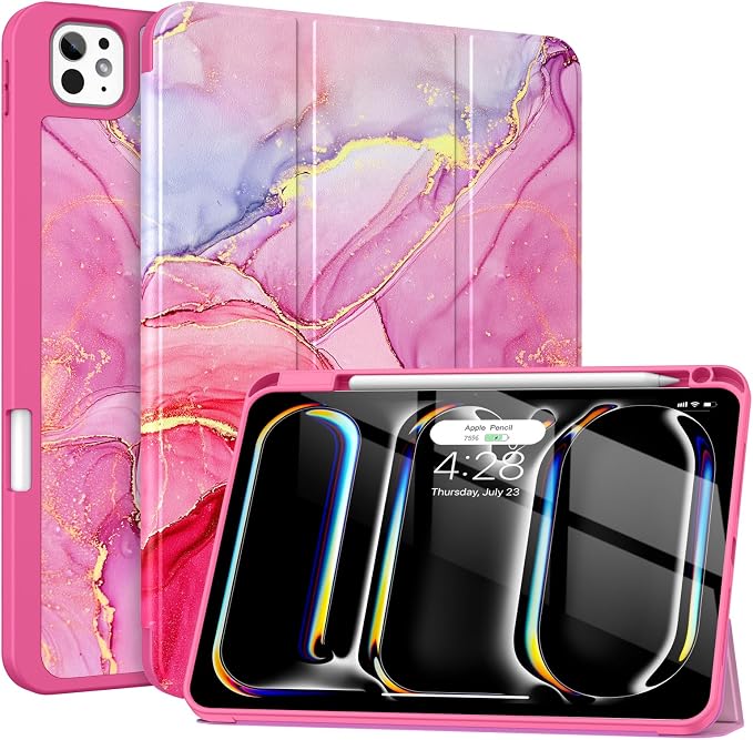 C-Hot Pink Marble