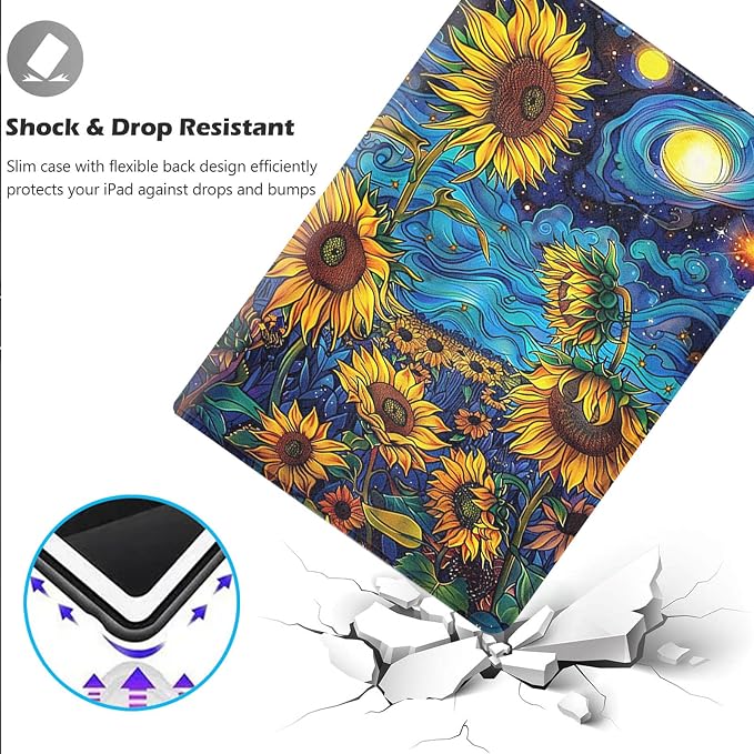 Van Gogh Sunflower Starry Night