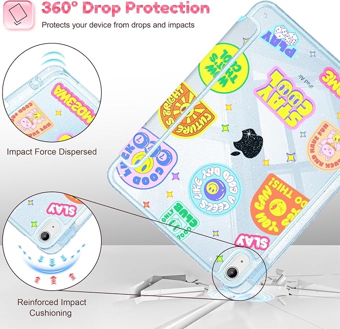 Blue Cartoon stickers