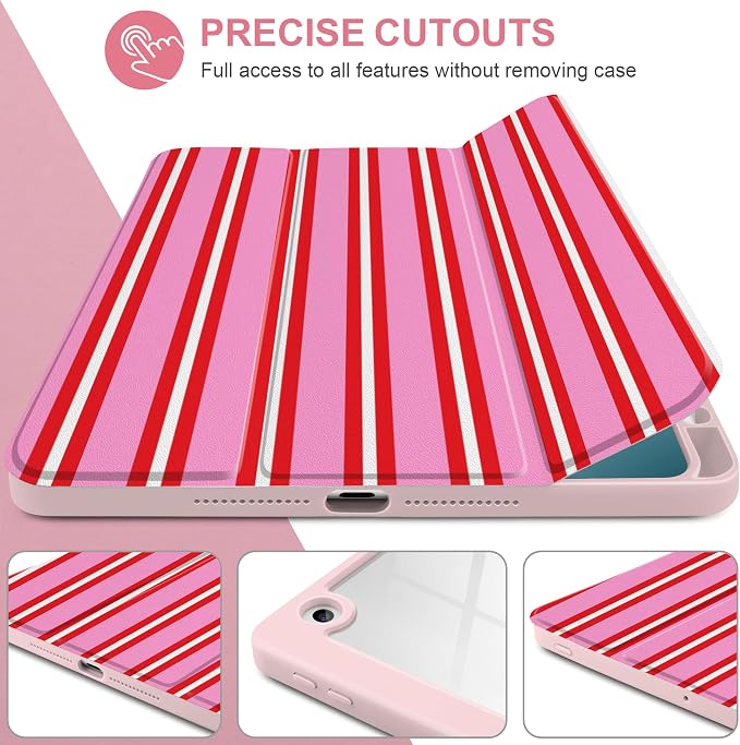 Pink And Red Stripes