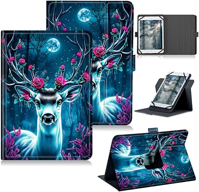 Forest Flowers Deer