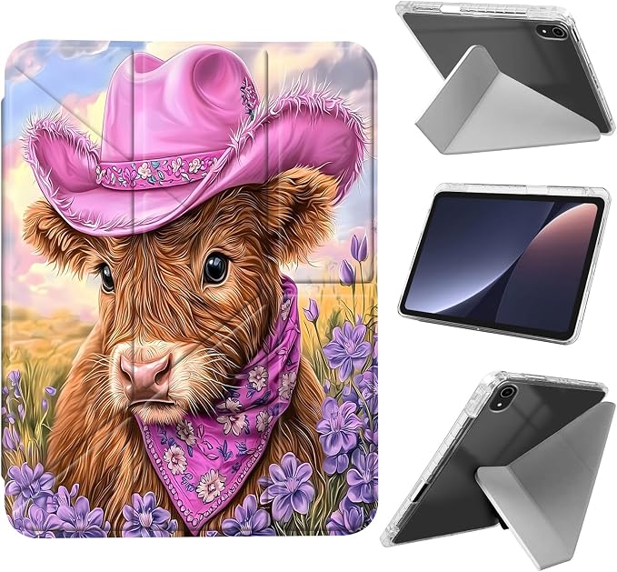 Cow in Pink Cowboy Hat