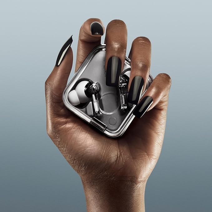 Nothing Ear (3) Wireless Earbuds Super Mic 45dB Hybrid Active Noise Cancelling Bluetooth Headphones Hi-Res 6 Mics 12mm Dynamic Bass Boost Dual Connect ANC Sport Ear Buds for iPhone Android White