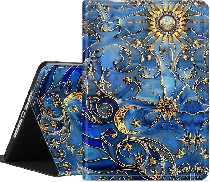 Moon Sun Star Blue