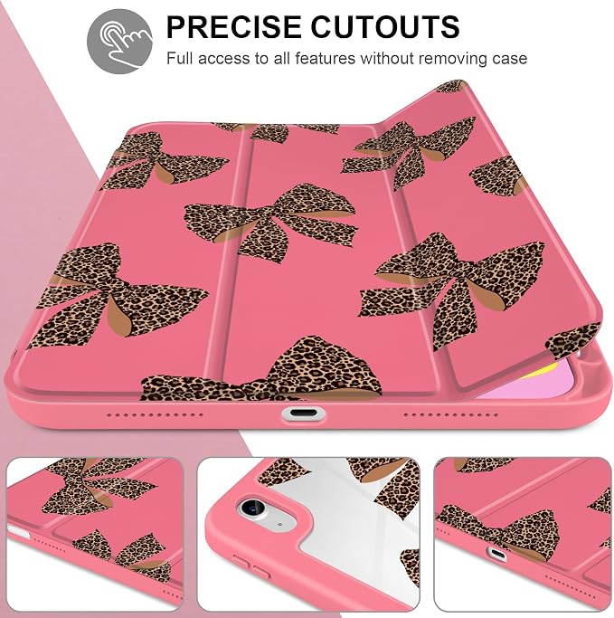 Leopard Print Bows