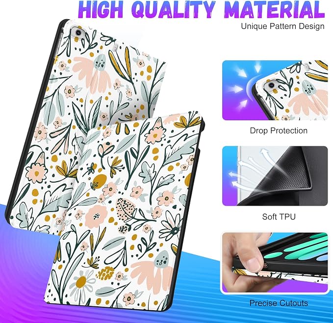 4-White Floral