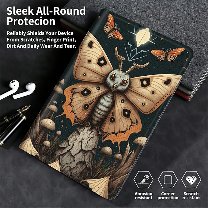 Moth Butterfly Mushroom