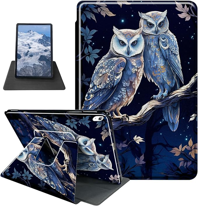 Owls on Branch