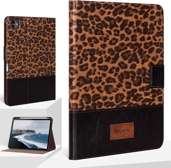 Dark Brown Leopard Print