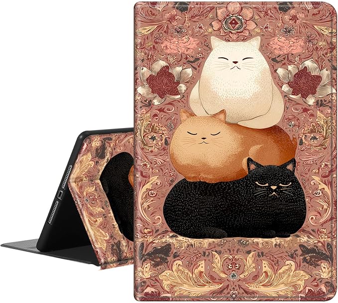 Adorable Cats Stacked Together