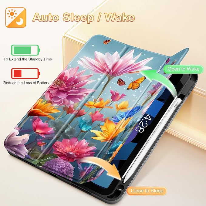 Multicolored floral