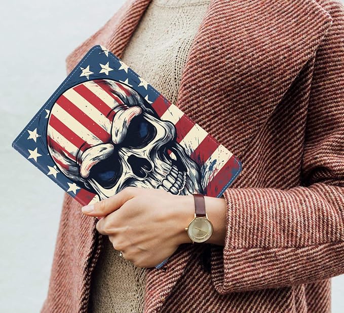 American Flag Skull