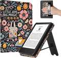 CoBak Case for 6 E-Reader - PU Leather Smart Cover with Auto Sleep/Wake &amp Hand Strap not Compatible with Kobo ClaraLittle Joys