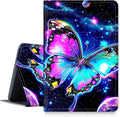 DIGTIALLL Case for Amazon Kindle Fire Max 11 Case (13th Generation 2023 Release) 11 PU Leather Smart Protective Cover with Auto Sleep/WakeColorful Butterfly