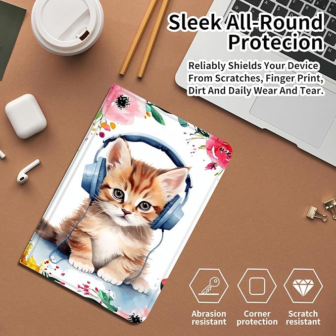 Cat Listen Music