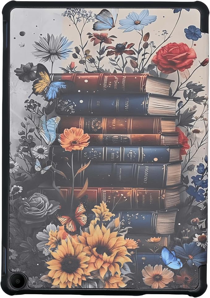 Book and Flowers