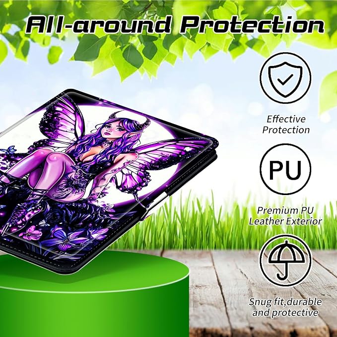 Purple Butterfly Girl