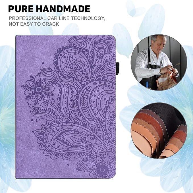 02# Purple Peacock Flower