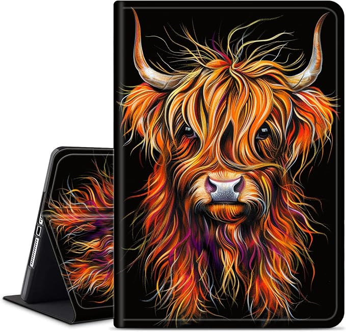 Art Highland Cow
