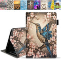 Case for All-New Amazon Kindle Fire HD 10 &amp 10 Plus Tablet (13th/11th Generation 2023/2021 Release) 10.1 - Premium PU Leather Stand Cover with Smart Auto Wake - Hummingbird