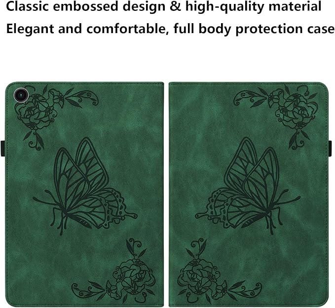 07# Green Flower Butterfly