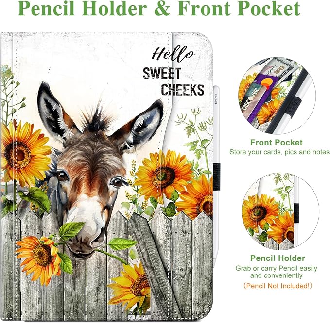 Funny Donkey Sunflower